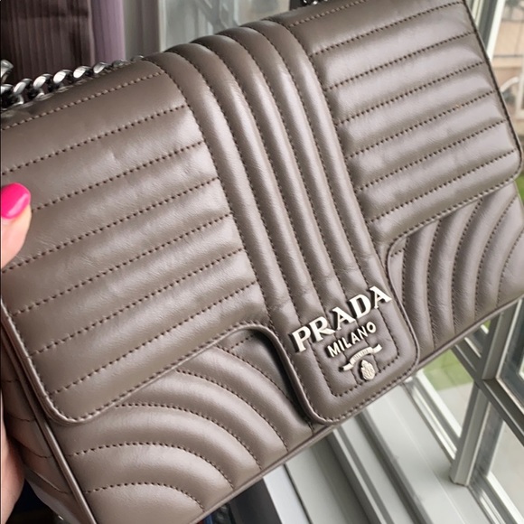 Prada Medium Diagramme shoulder bag - Picture 10 of 11